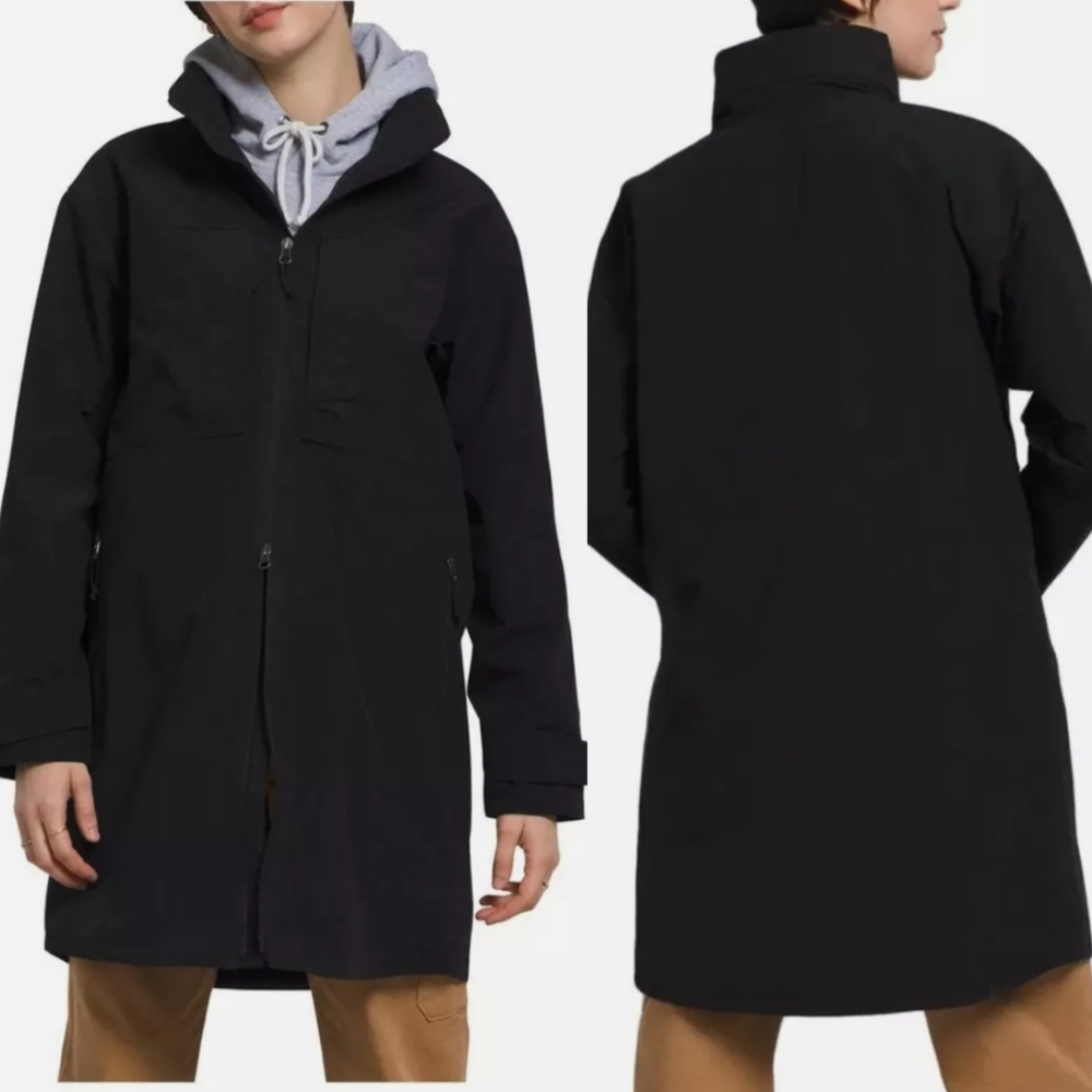 NEW The North Face | M66 Tech Black Trench Rain Jacket
